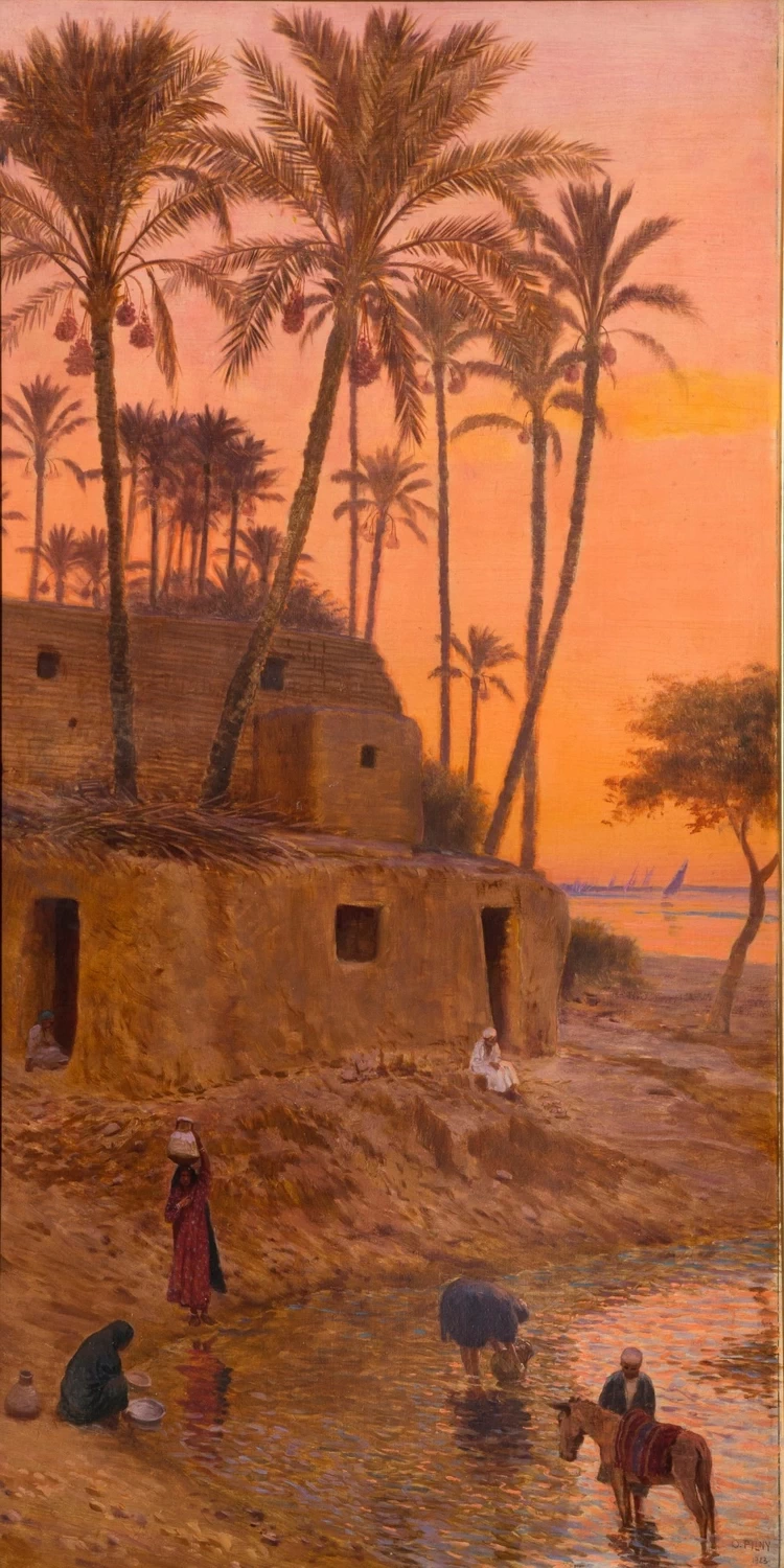 Sera sulle rive del Nilo, 1923